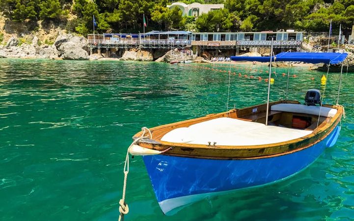 Capri Blue Boats