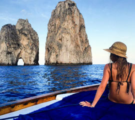 Capri Blue Boats