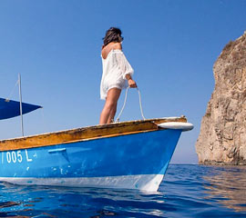 Capri Blue Boats