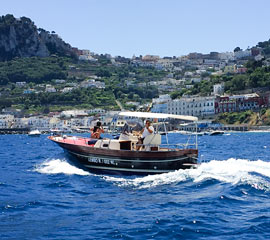 Capri Blue Boats