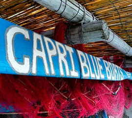 Capri Blue Boats