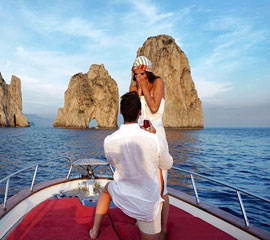 Matrimonio Capri Blue Boats