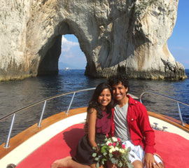 Capri Blue Boats